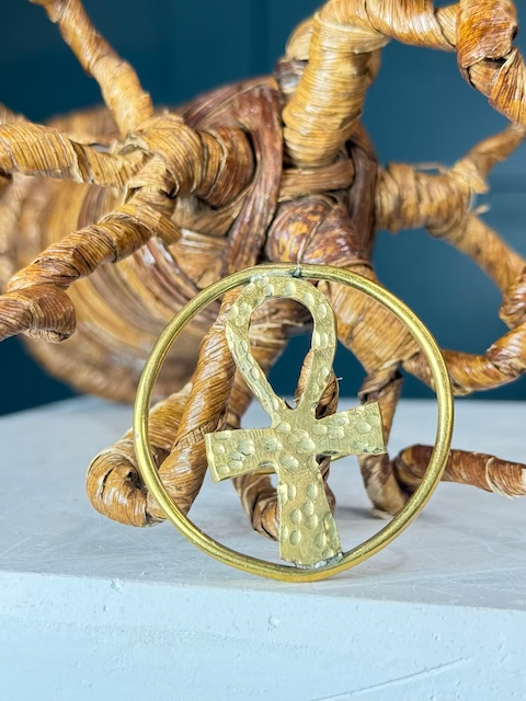 Ankh Peak Brass Ring