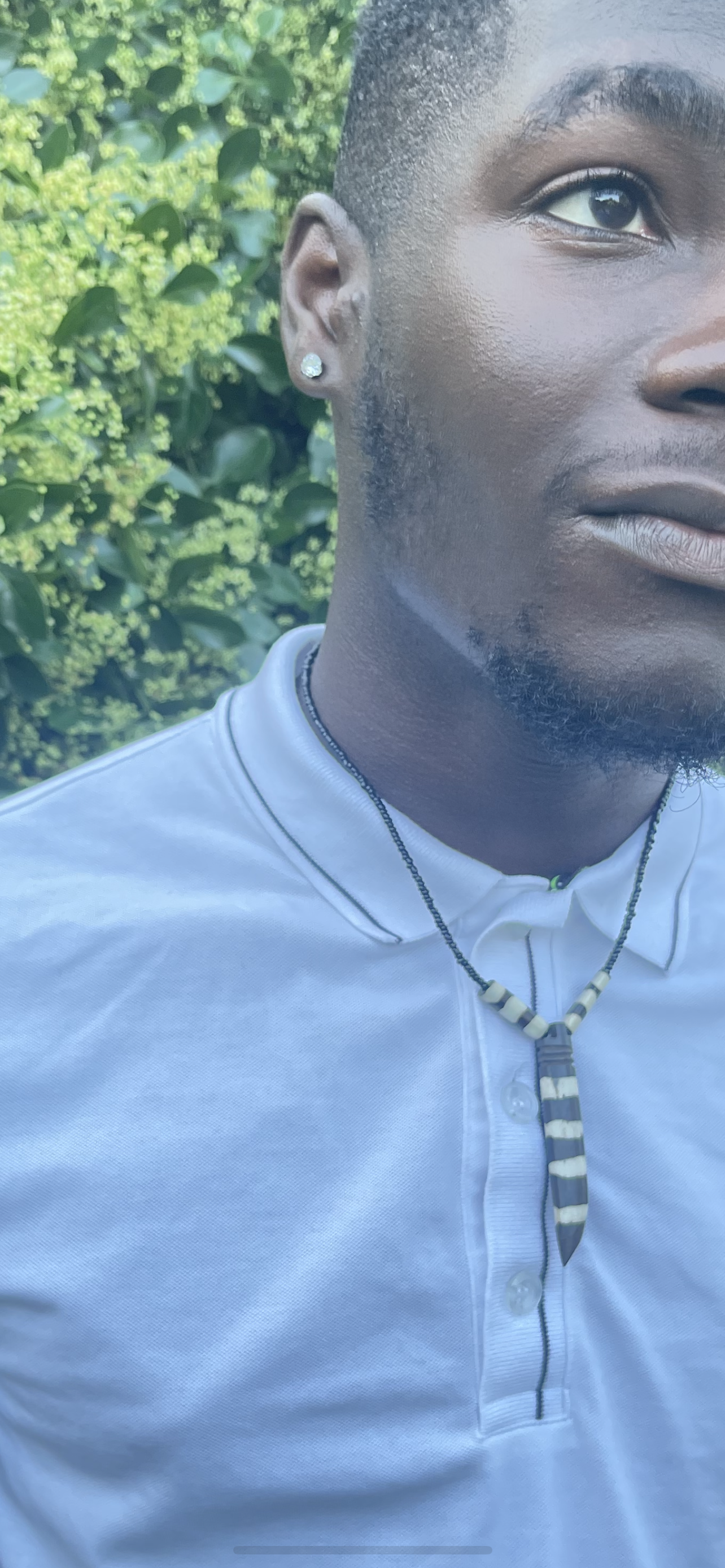 Nguvu – Hand-Painted African Necklace