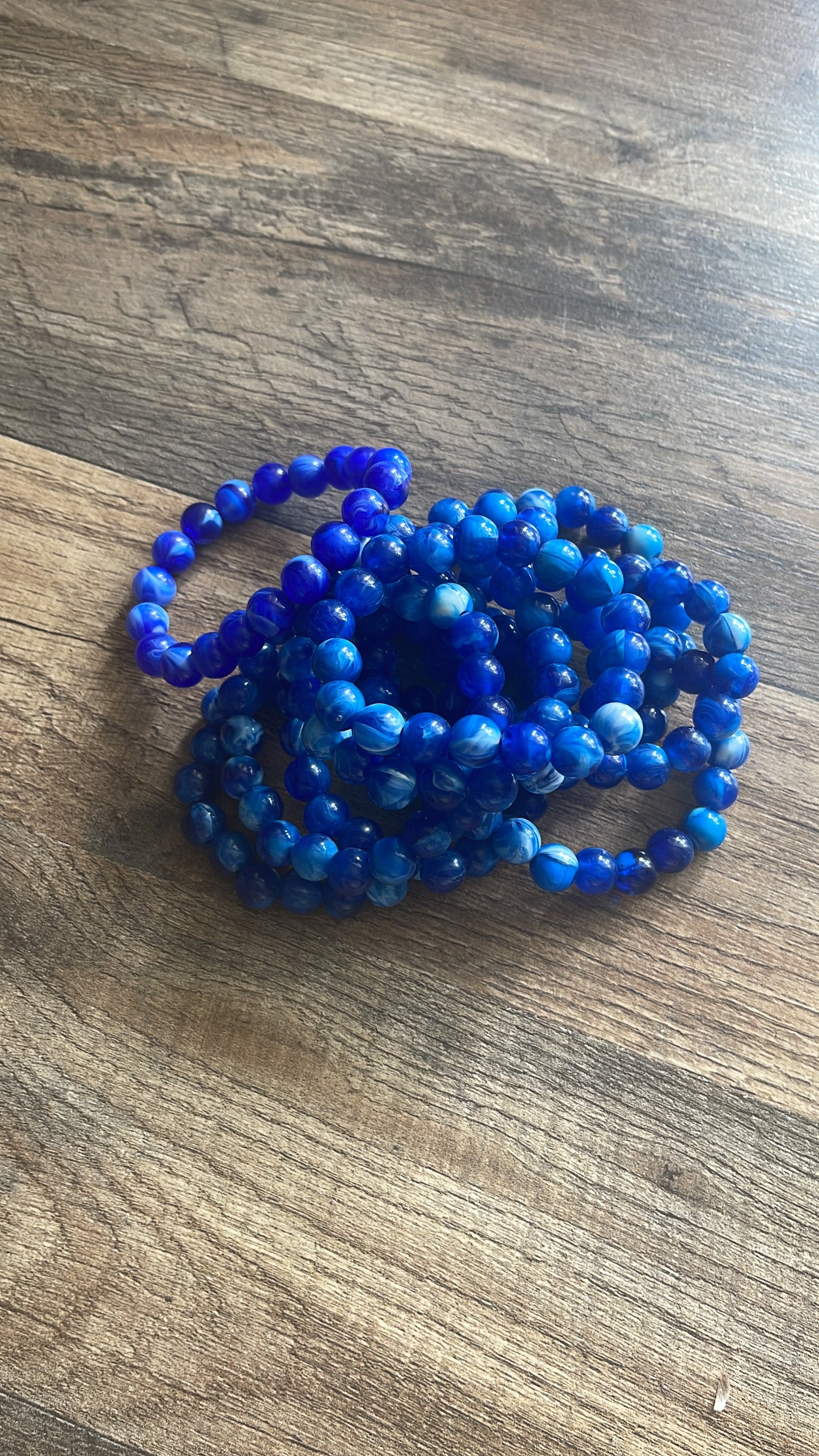 Beaded Marble Bracelet