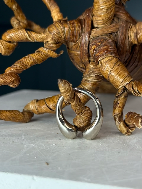 Ashanti Sovereign Silver Ring