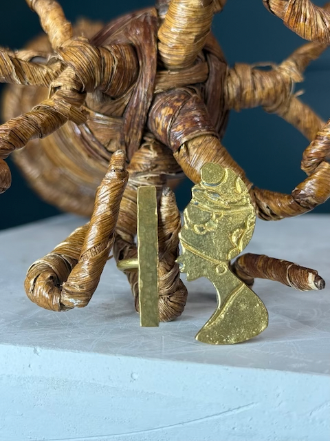 Motherland Profile Brass Ring