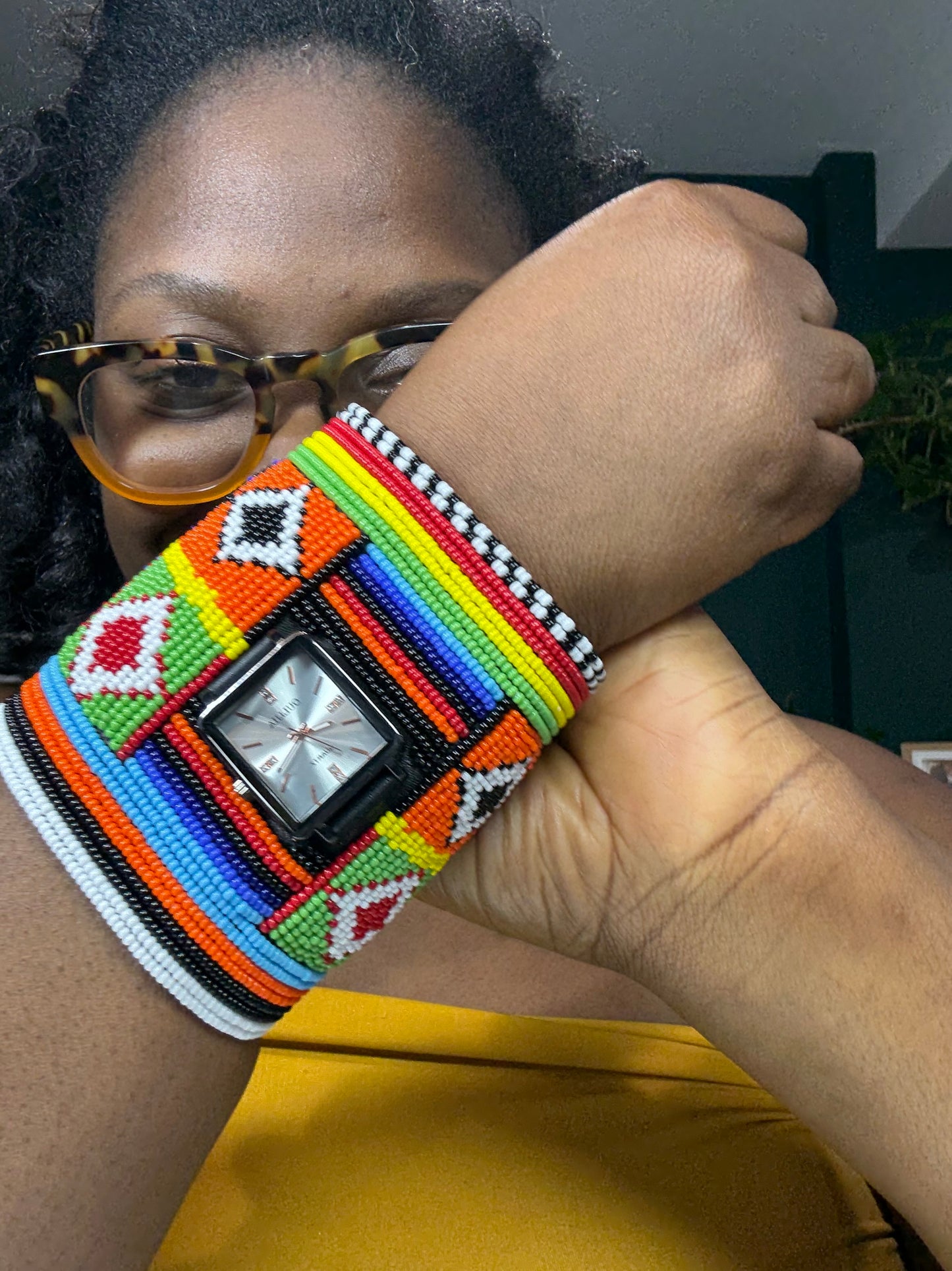 Umoja Royal Beaded Watch