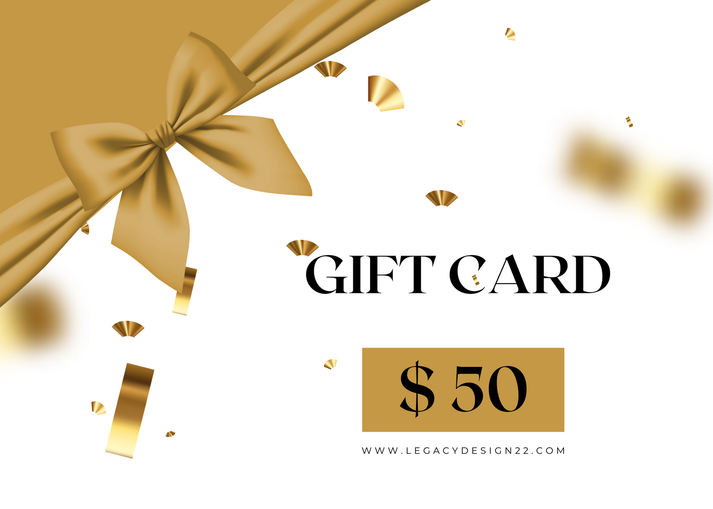 Legacy Design Gift Cards